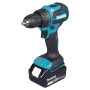Аккумуляторная дрель-шуруповерт MAKITA LXT DDF490F002 Makpac2 (АКБ 3Ач + ЗУ)