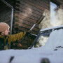 Щетка для снега со скребком телескопическая X-series FISKARS (1078492)