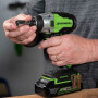 Винтоверт ударный аккумуляторный Greenworks GD24ID3 24В