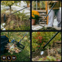 Черенок алюминиевый FISKARS OneClick L 161см