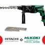 Перфоратор Hikoki DH28PCY2 + 5 буров