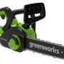Пила цепная аккумуляторная GREENWORKS G40CS30IIK4 40В
