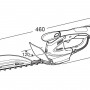Кусторез аккумуляторный MAKITA UH 200 DZ
