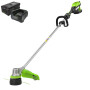 Аккумуляторный триммер Greenworks 82V ST121K5 (АКБ+ЗУ)