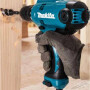 Сетевая дрель-шуруповерт Makita DF 0300X3 + набор бит (10 шт.)