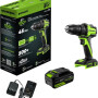 Аккумуляторная дрель-шуруповерт Greenworks DD345 24В (АКБ 4Ач + ЗУ)