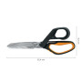 Ножницы для тяжелых работ 21см PowerArc FISKARS