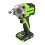 Аккумуляторный ударный гайковерт Greenworks IW5500K5 24В (АКБ 5Ач + ЗУ)