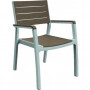 Стул Keter Harmony armchair (серо-коричневый)
