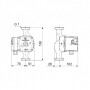 Циркуляционный насос Grundfos UPS 15-40 130(96281471)