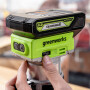Фрезер аккумуляторный Greenworks G24RO 24В (АКБ 2Ач +ЗУ)