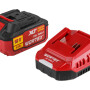 Аккумуляторная цепная пила WORTEX CEC 2518-3 в чем. ALL1 XLT SET