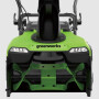Снегоуборщик аккумуляторный Greenworks GD40STX2K8 (АКБ 8Ач + ЗУ)