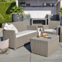 Набор мебели Corona lounge set, капучино