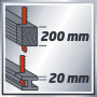 Пила сабельная Einhell TE-AP 1050 Е