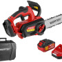 Аккумуляторная цепная пила WORTEX CEC 2518-3 в чем. ALL1 XLT SET