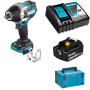 Аккумуляторный ударный гайковерт MAKITA LXT DTW700RF1J в кейсе