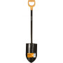 Лопата штыковая с удлиненным лезвием XL Blade FISKARS (черная) (1067516)