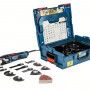 Многофункциональный инструмент (реноватор) BOSCH GOP 55-36 L-BOXX + набор оснастки