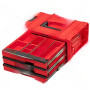 Ящик для инструмнта с 3-мя выдвижными ящиками Qbrick System PRO Drawer 3 Toolbox Expert RED Ultra HD