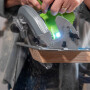 Циркулярная пила аккумуляторная Greenworks GD24CS 24В (АКБ 4Ач + ЗУ)