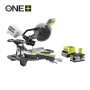 Аккумуляторная торцовочная пила RYOBI RMS18190-140G ONE+ (АКБ и ЗУ)