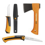 Туристический набор (топор+пила+нож) FISKARS