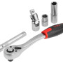 Набор инструментов 1/4", 1/2", 3/8" 6 граней 216 предметов PRO STARTUL Stuttgart (PRO-216S)