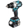Аккумуляторная дрель-шуруповерт MAKITA LXT DDF 486 RT в чемодане