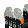 Лестница алюм. многофункц. 4х6 ступ.(332см/690см) 17кг BLACK LINE STARTUL (ST9930-06)