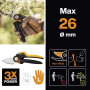 Секатор плоскостной FISKARS Xseries PowerGear L P961