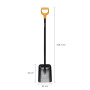 Лопата совковая Solid FISKARS (1267x230мм)