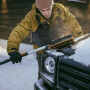 Щетка для снега со скребком телескопическая X-series FISKARS (1078492)