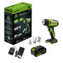 Фен строительный аккумуляторный Greenworks G24HG 24В (АКБ 4Ач + ЗУ)