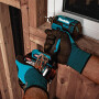 Аккумуляторный ударный шуруповерт MAKITA XGT TD003GA201 в чем. (2 АКБ 2Ач + ЗУ)