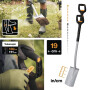 Лопата штыковая телескопическая прямая Xact FISKARS (1066733)