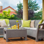 Комплект мебели KETER Corfu Relax Set, графит