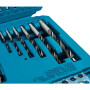 Набор оснастки MAKITA "Square" (102 предмета)