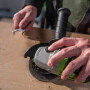 Аккумуляторная углошлифовальная машина Greenworks GD24AG 24В