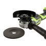 Аккумуляторная углошлифовальная машина Greenworks GD24AG 24В