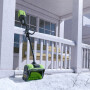 Снегоуборщик аккумуляторный GREENWORKS GD60SSK4 (АКБ 4Ач + ЗУ)