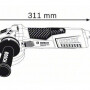 Угловая шлифмашина Bosch GWS 15-125 Inox Professional