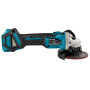 Аккумуляторная углошлифмашина MAKITA LXT DGA 511 RT кейс MakPac 2