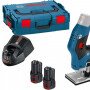 Аккумуляторный кромочный фрезер BOSCH GKF 12V-8 L-BOXX