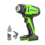 Фен строительный аккумуляторный Greenworks G24HG 24В