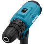 Сетевая дрель-шуруповерт Makita DF 0300X3 + набор бит (10 шт.)