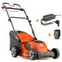 Аккумуляторная газонокосилка Husqvarna LC 141iV KIT (QC80, BLi20)