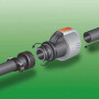 Соединитель Gardena 25 мм x 1” - наружн. резьба