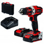 Шуруповерт Einhell TE-CD 18/40-1 Li (2x1,5 Ah)
