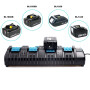 Зарядное устройство Makita DC18SF, 14.4-18В, 4 порта